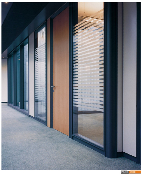 酒店(浙江)移動隔斷-百葉窗隔斷的特點