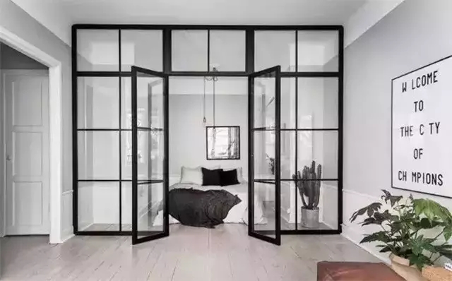 浙江玻璃隔斷——黑框，漸成年輕人家的新寵